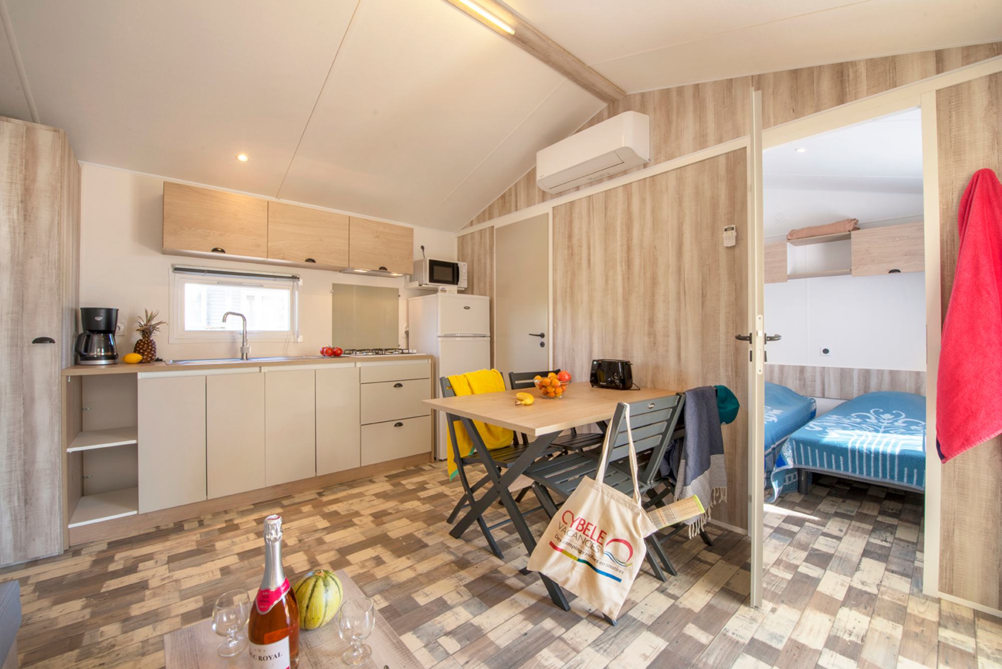 intérieur mobil home premium