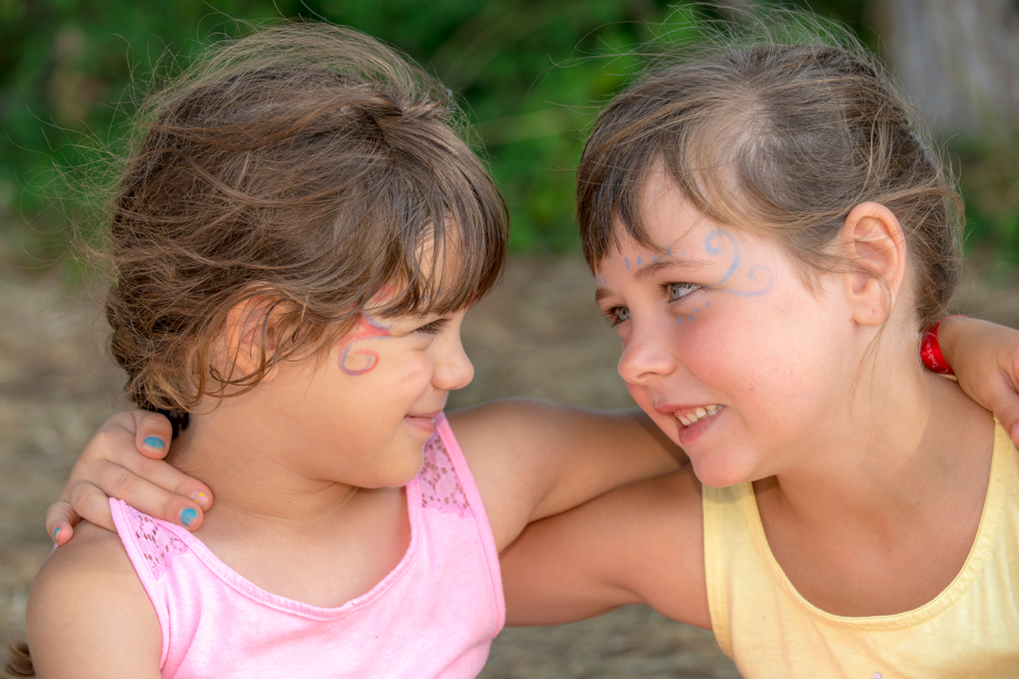 visage enfants bannière