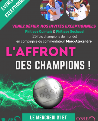 Affront des champions camping bel air