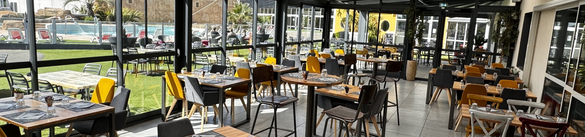 Restaurant Camping Bel Air 5 étoiles Vendée