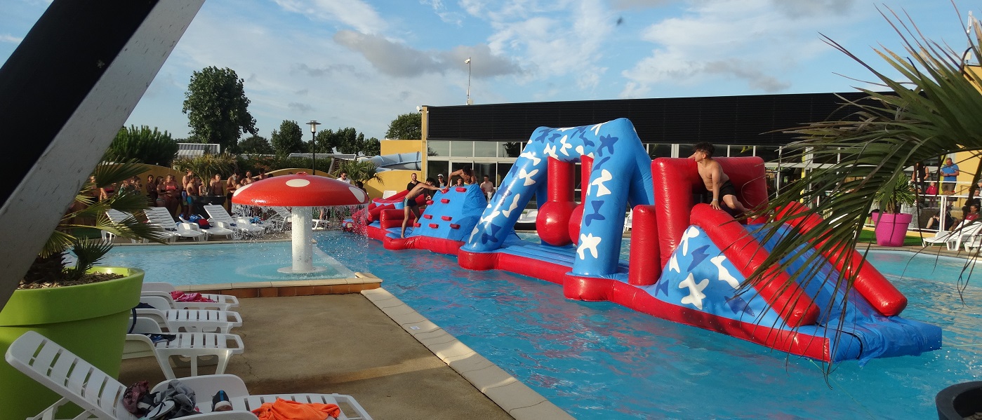 Camping avec animation et parc aquatique