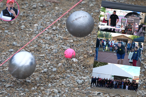 LE DEFI DES CHAMPIONS DE PETANQUE EN VENDEE AVEC CYBELE VACANCES