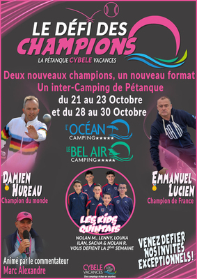 Pétanque en Vendée | Camping L'Océan